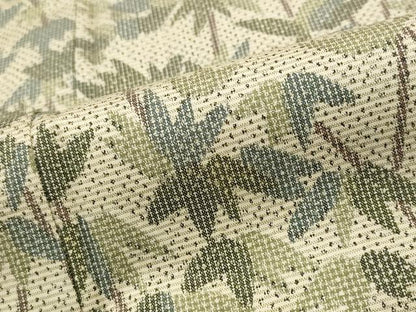 平和屋着物■上質な紬 笹竹文 正絹 逸品 AABG6787st