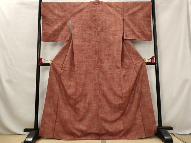 平和屋着物■上質な紬 霞文 正絹 逸品 AABG6788st