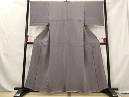 平和屋着物■上質な小紋 芝文 正絹 逸品 AABG6804st