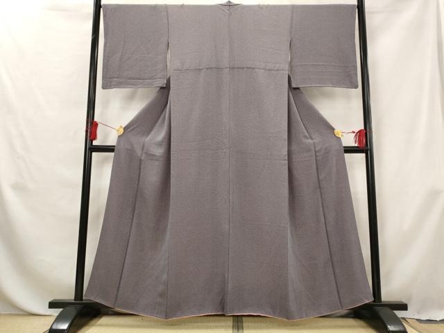 平和屋着物■上質な小紋 芝文 正絹 逸品 AABG6804st