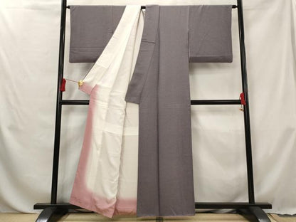 平和屋着物■上質な小紋 芝文 正絹 逸品 AABG6804st