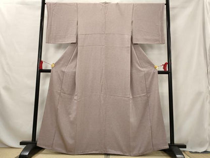 平和屋着物■上質な小紋 更紗花文 正絹 逸品 AABG6812st