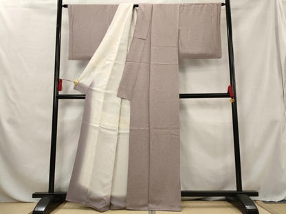 平和屋着物■上質な小紋 更紗花文 正絹 逸品 AABG6812st