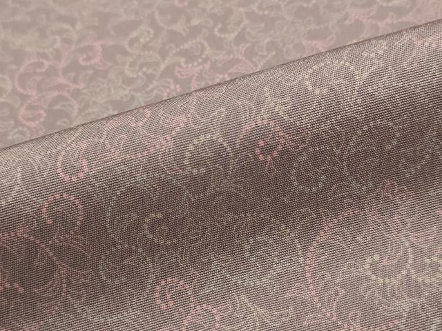 平和屋着物■上質な小紋 更紗花文 正絹 逸品 AABG6812st