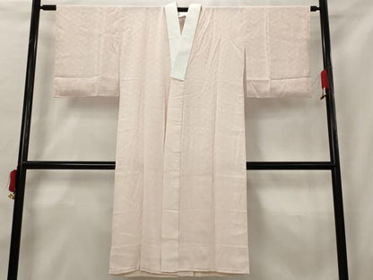 平和屋着物■長襦袢　無双仕立て　花菱地紋　虹色　正絹　逸品　AABG6821st