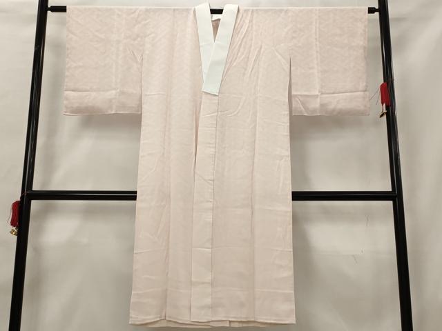 平和屋着物■長襦袢　無双仕立て　花菱地紋　虹色　正絹　逸品　AABG6821st