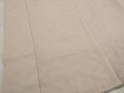 平和屋着物■長襦袢　無双仕立て　花菱地紋　虹色　正絹　逸品　AABG6821st
