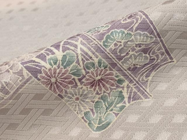 平和屋着物■訪問着 冊子花文 暈し染め 正絹 逸品 AABG6835st