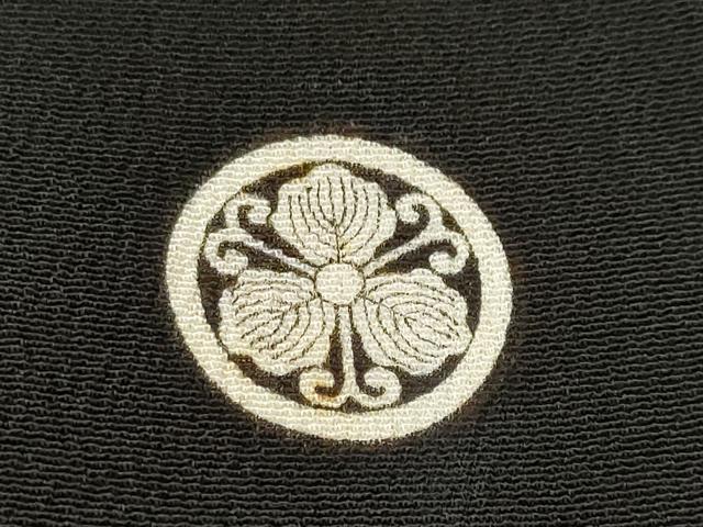 平和屋着物■豪華黒留袖 駒刺繍 雉 金銀糸 金銀彩 正絹 逸品 AABG6865st