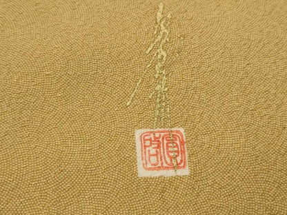 平和屋着物■江戸小紋 作家物 鮫小紋柄 正絹 逸品 AABG6873st