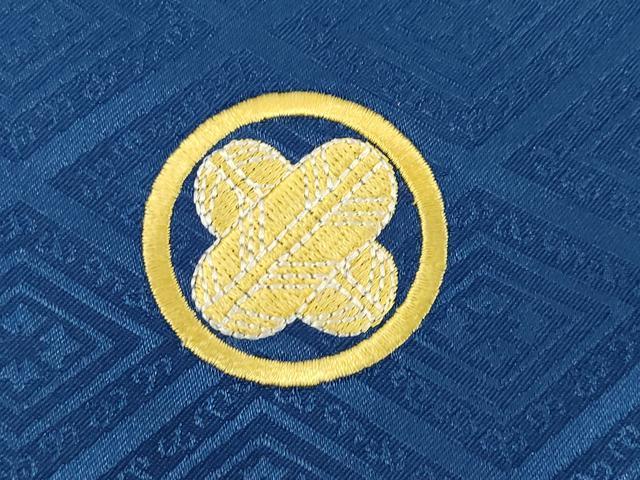 平和屋着物●男性　色紋付・羽織セット　菱地紋　洗える着物　AABG6922ck
