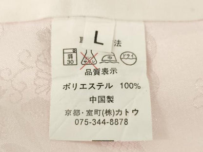 平和屋着物●小振袖・長襦袢(無双仕立て)セット　花尽くし　金彩　洗える着物　AABG6925ck