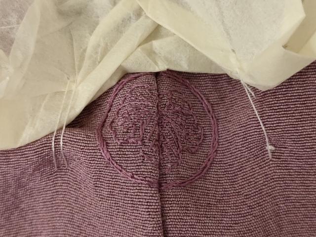 平和屋着物●上質な色無地　鴇浅葱色　正絹　逸品　未使用　AABG6951ck