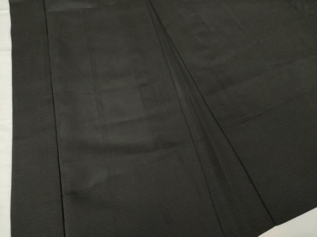 平和屋着物▽男性 スリーシーズン 春夏秋 塵除け 黒紋付 単衣 正絹 逸品 AABG6981ck