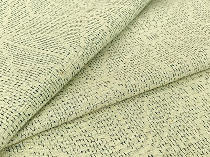 平和屋着物▽上質な紬　単衣　麻の葉文様　正絹　逸品　AABG7002jh