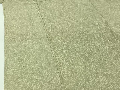 平和屋着物▽上質な小紋 単衣 霞文 正絹 逸品 AABG7016jh