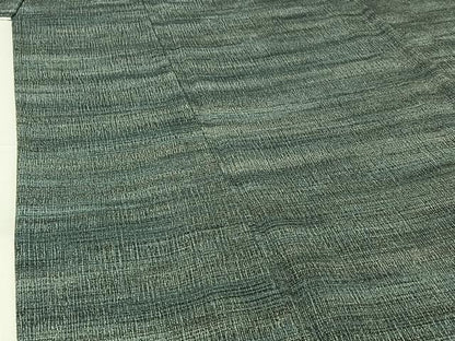 平和屋着物▽上質な小紋 単衣 霞文 正絹 逸品 AABG7024jh
