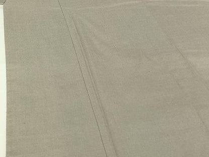 平和屋着物▽本場真綿絢結城紬 単衣 絹鼠色 証紙付き 正絹 逸品 AABG7039jh