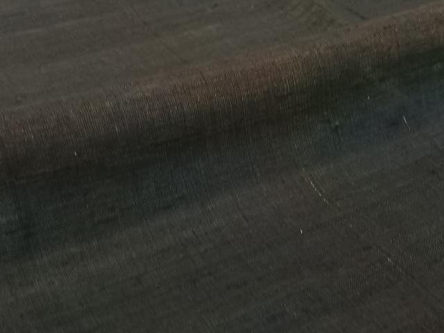 平和屋着物▽上質な紬 単衣 霞文 正絹 逸品 AABG7044jh