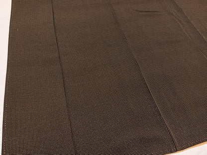 平和屋着物●江戸小紋　角通し　正絹　逸品　AABG7092ph