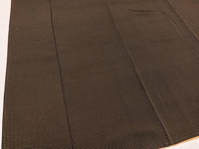 平和屋着物●江戸小紋　角通し　正絹　逸品　AABG7092ph