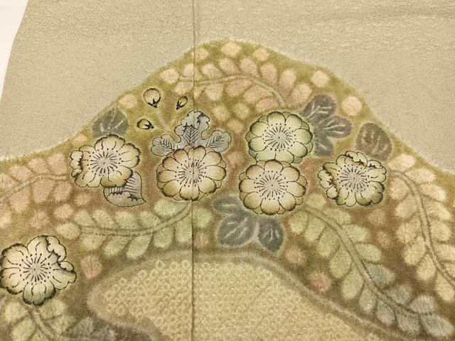 平和屋着物●樋熊哲也　色留袖　辻が花　絞り　手描き　正絹　逸品　AABG7098ph