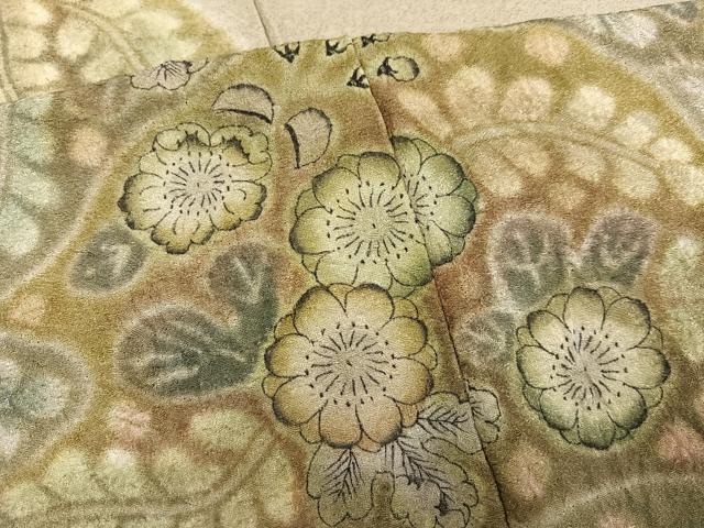平和屋着物●樋熊哲也　色留袖　辻が花　絞り　手描き　正絹　逸品　AABG7098ph