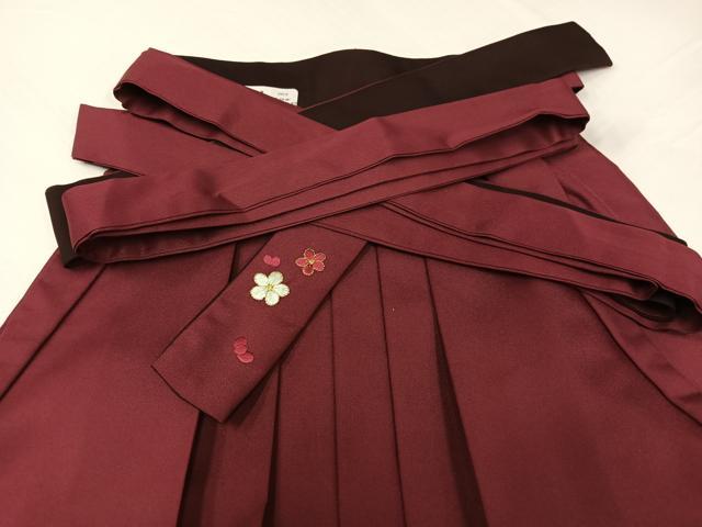 平和屋着物●女性　行灯袴　刺繍　矢羽根花文　暈し染め　金糸　洗える着物　AABG7111ph