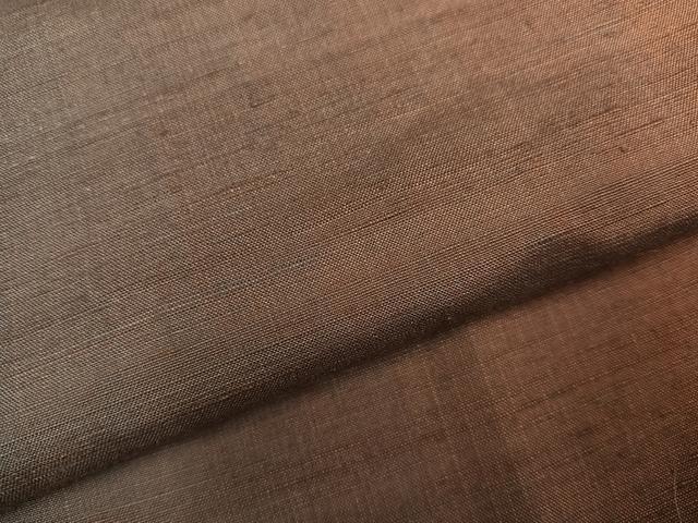 平和屋着物●上質な紬　間道　正絹　逸品　未使用　AABG7123ph