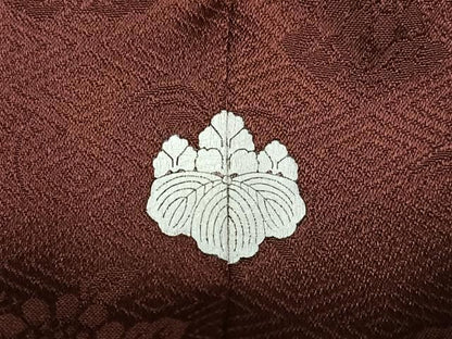 平和屋着物●豪華色留袖　駒刺繍　松竹梅　金彩　反端付き　正絹　逸品　AABG7127ph