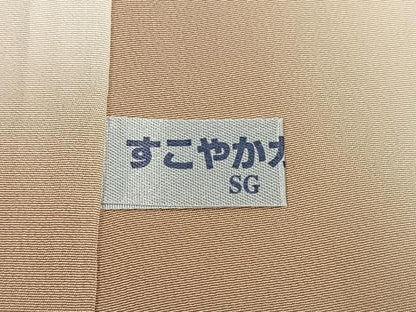 平和屋着物●上質な小紋　唐草文　正絹　逸品　AABG7133ph