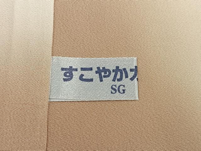 平和屋着物●上質な小紋　唐草文　正絹　逸品　AABG7133ph
