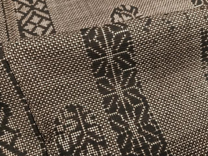 平和屋着物●本場大島紬　一元7マルキ　吉祥花間道　正絹　逸品　AABG7146ph