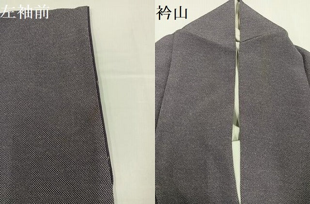 平和屋着物●伝統工芸士　石塚幸生　江戸小紋　訪問着　行儀　正絹　逸品　AABG7147ph
