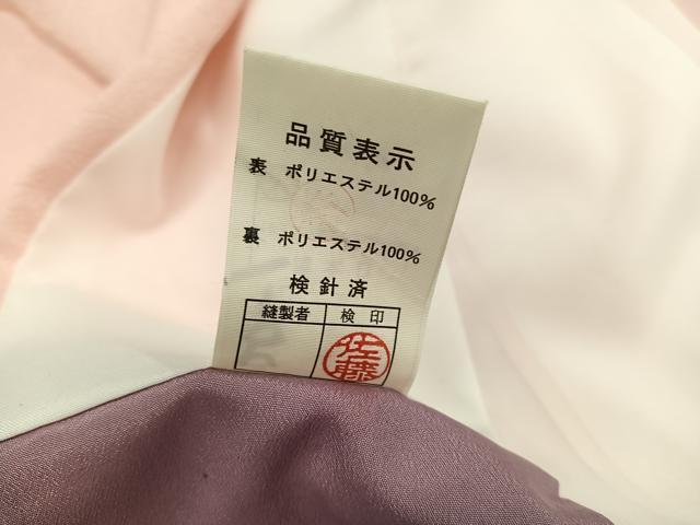 平和屋着物●小振袖　二尺袖　舞花文　暈し染め　洗える着物　AABG7151ph