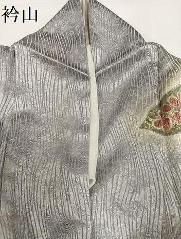 平和屋着物●訪問着　辻が花　暈し染め　金彩　正絹　逸品　AABG7156ph
