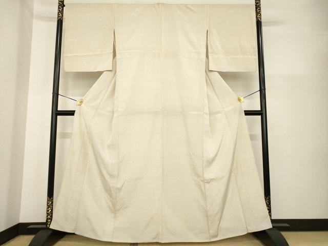 平和屋着物▽本塩沢 単衣 110亀甲 総詰め 正絹 逸品 AABG7201ck
