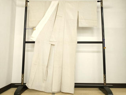 平和屋着物▽本塩沢 単衣 110亀甲 総詰め 正絹 逸品 AABG7201ck