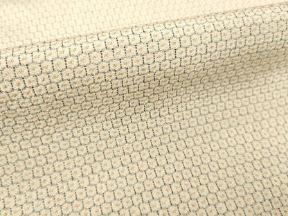 平和屋着物▽本塩沢 単衣 110亀甲 総詰め 正絹 逸品 AABG7201ck