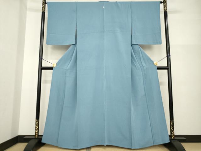 平和屋着物▽上質な色無地 単衣 舛花色 正絹 逸品 AABG7211ck