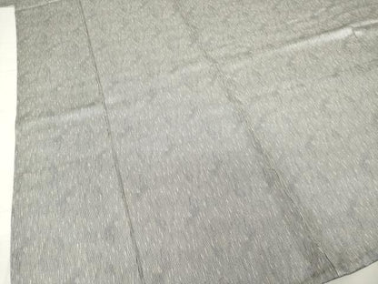 平和屋着物▽上質な小紋 単衣 霞文 正絹 逸品 AABG7212ck