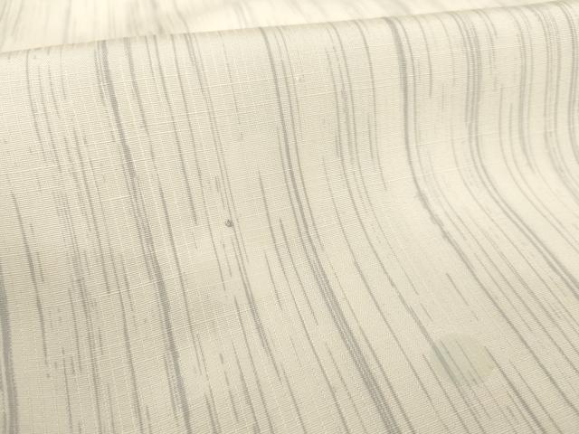 平和屋着物▽上質な小紋 単衣 紬地 霞文 正絹 逸品 未使用 AABG7226ck