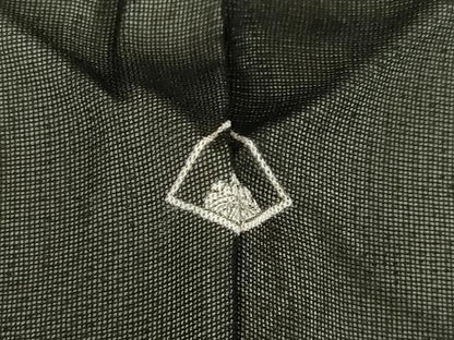 平和屋着物▽訪問着 単衣 紗袷 紗×絽 暈し染め 金彩 正絹 逸品 AABG7249ck