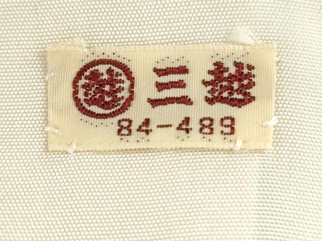 平和屋着物▽上質な小紋 単衣 霞文 三越扱い 正絹 逸品 AABG7268ck