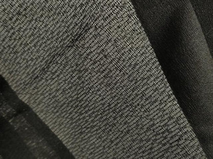 平和屋着物▽男性 長羽織 スリーシーズン 春夏秋 塵除け 蝋色 正絹 逸品 AABG7270ck