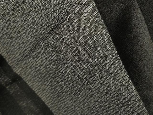 平和屋着物▽男性 長羽織 スリーシーズン 春夏秋 塵除け 蝋色 正絹 逸品 AABG7270ck