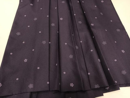 平和屋着物●世界的ファッションデザイナー　山本寛斎　kansaiブランド　女性　行灯袴　刺繍　舞桜文　洗える着物　AABG7288ph