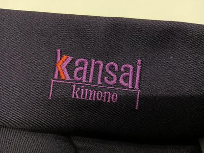 平和屋着物●世界的ファッションデザイナー　山本寛斎　kansaiブランド　女性　行灯袴　刺繍　舞桜文　洗える着物　AABG7288ph