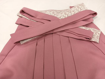 平和屋着物●ファッションブランド　hiromichi nakano　ヒロミチナカノ　女性　行灯袴　刺繍　草花文　金糸　洗える着物　AABG7291ph
