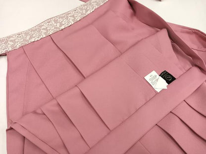 平和屋着物●ファッションブランド　hiromichi nakano　ヒロミチナカノ　女性　行灯袴　刺繍　草花文　金糸　洗える着物　AABG7291ph